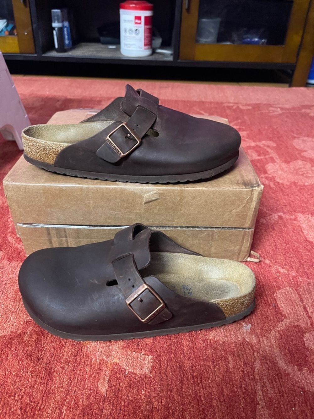 Birkenstock
Boston Oiled Leather.